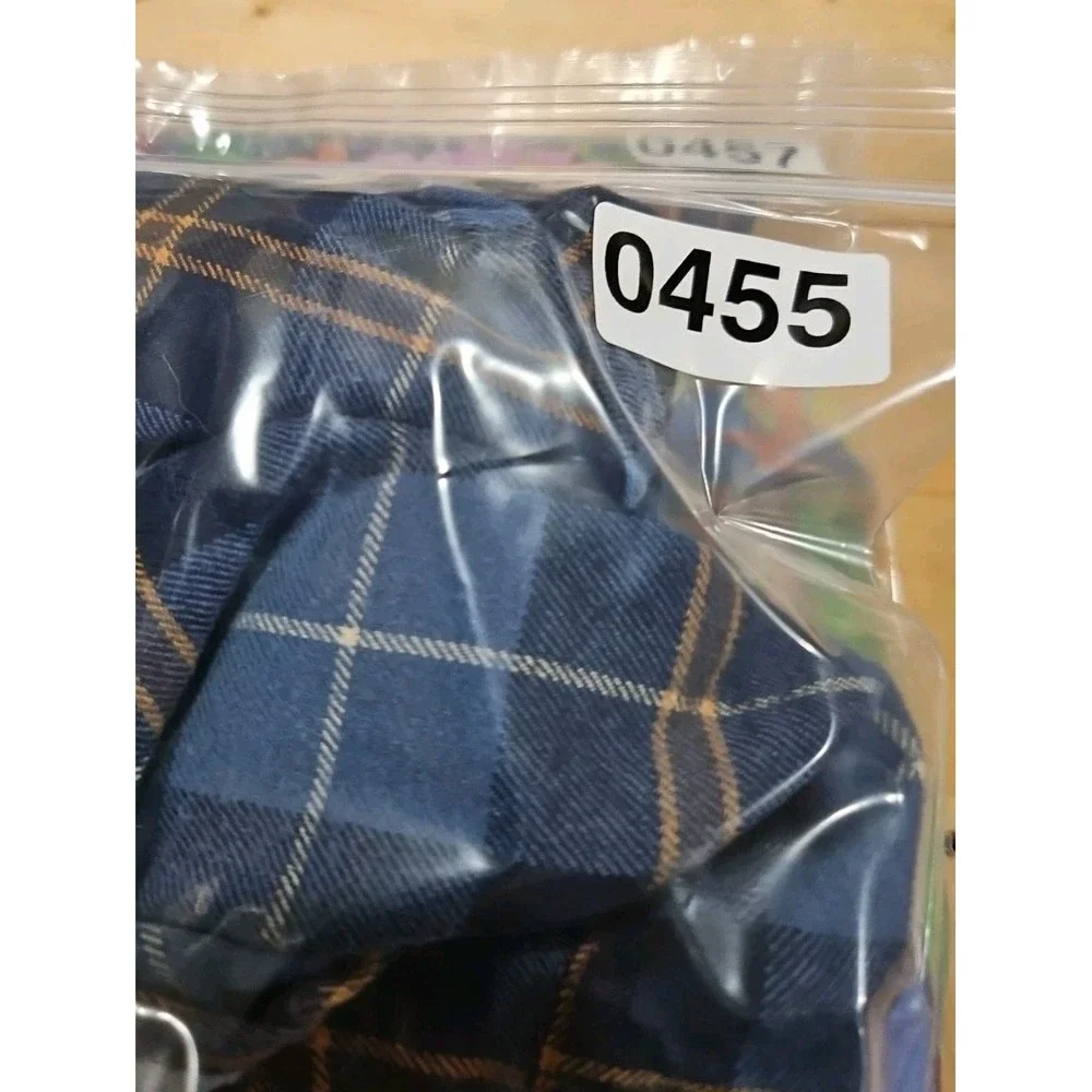Brooks Brothers Mens Pajama Top XL Flannel Sleepwear Plaid Blue  Long Sleeve